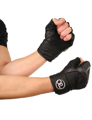 Fitness-Mad Weight Lifting Gloves with Wrist Wrap